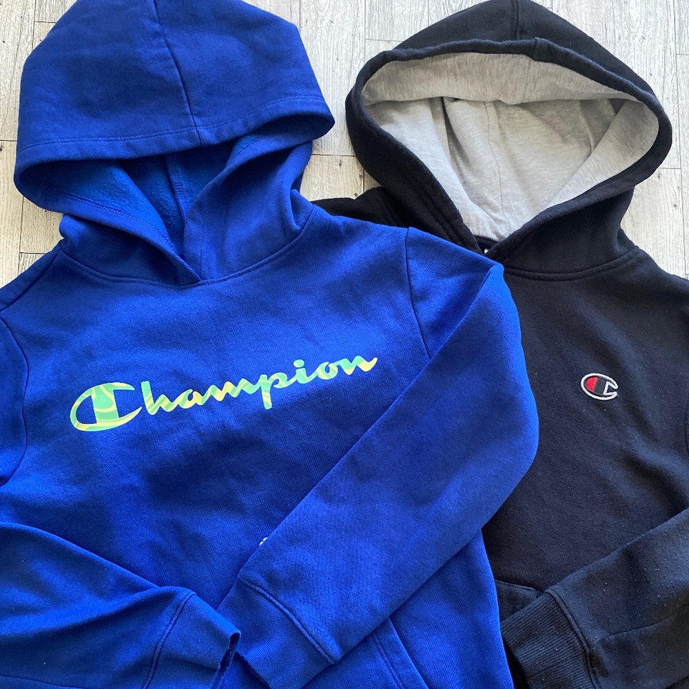 Champion Hooded Pullover Sweater